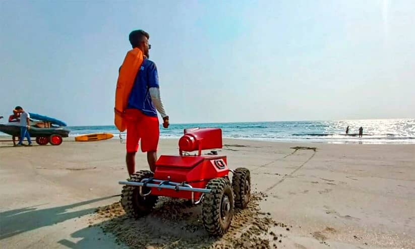 ഗോവ ബീച്ചുകളില്‍ ജീവന്‍ രക്ഷിക്കാന്‍ ‘റോബോട്ടുകള്‍’